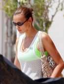 Irina Shayk in Bikini on a Yacht in Ibiza