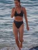 Jamie Chung in Bikini on the Beach in Hawaii
