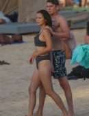 Jamie Chung in Bikini on the Beach in Hawaii