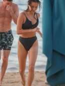Jamie Chung in Bikini on the Beach in Hawaii