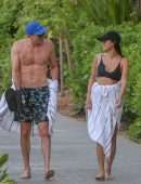 Jamie Chung in Bikini on the Beach in Hawaii