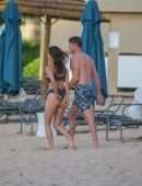 Jamie Chung in Bikini on the Beach in Hawaii