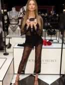 Josephine Skriver in Victoria's Secret Celebrates New Fall Collection in Natick, Massachusetts