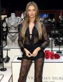 Josephine Skriver in Victoria's Secret Celebrates New Fall Collection in Natick, Massachusetts