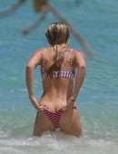 Josie Canseco Booty in Thong Bikini on the Beach in Honolulu