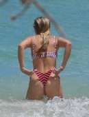Josie Canseco Booty in Thong Bikini on the Beach in Honolulu