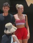 Josie Canseco Booty in Thong Bikini on the Beach in Honolulu