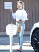 Julianne Hough Booty in Leggings Out to Lunch in Sherman Oaks