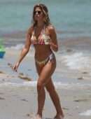 Kara Del Toro in White Bikini at Miami Beach