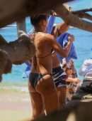 Karrueche Tran in Bikini at Beach in Miami