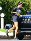 Kendall Jenner Leggy, Out in Beverly Hills