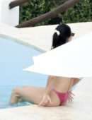 Kendall Jenner in Pink Bikini in Costa Smeralda