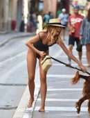 Kimberley Garner Booty in Swimsuit Photoshoot in St Tropez