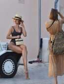 Kimberley Garner Booty in Swimsuit Photoshoot in St Tropez