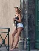 Kimberley Garner Booty in Swimsuit Photoshoot in St Tropez