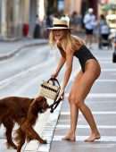 Kimberley Garner Booty in Swimsuit Photoshoot in St Tropez