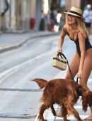 Kimberley Garner Booty in Swimsuit Photoshoot in St Tropez
