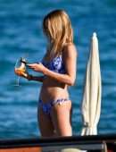 Kimberley Garner Booty in Bikini on the Beach in St Tropez