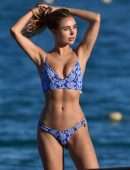 Kimberley Garner Booty in Bikini on the Beach in St Tropez