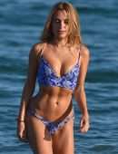 Kimberley Garner Booty in Bikini on the Beach in St Tropez
