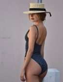 Kimberley Garner Booty in Swimsuit Photoshoot in St Tropez