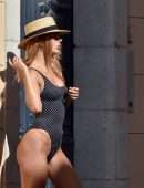 Kimberley Garner Booty in Swimsuit Photoshoot in St Tropez