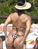 Kourtney Kardashian Big Booty in a Bikini in Sardinia