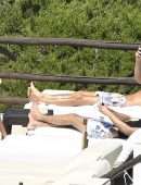 Kourtney Kardashian Big Booty in a Bikini in Sardinia