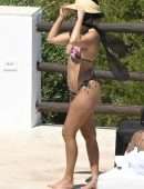 Kourtney Kardashian Big Booty in a Bikini in Sardinia