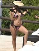 Kourtney Kardashian Big Booty in a Bikini in Sardinia