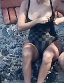 Kourtney Kardashian Booty on Vacation in Portofino