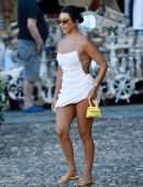 Kourtney Kardashian Out in Portofino