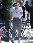 Kristen Stewart in Jeans, Out in Los Angeles