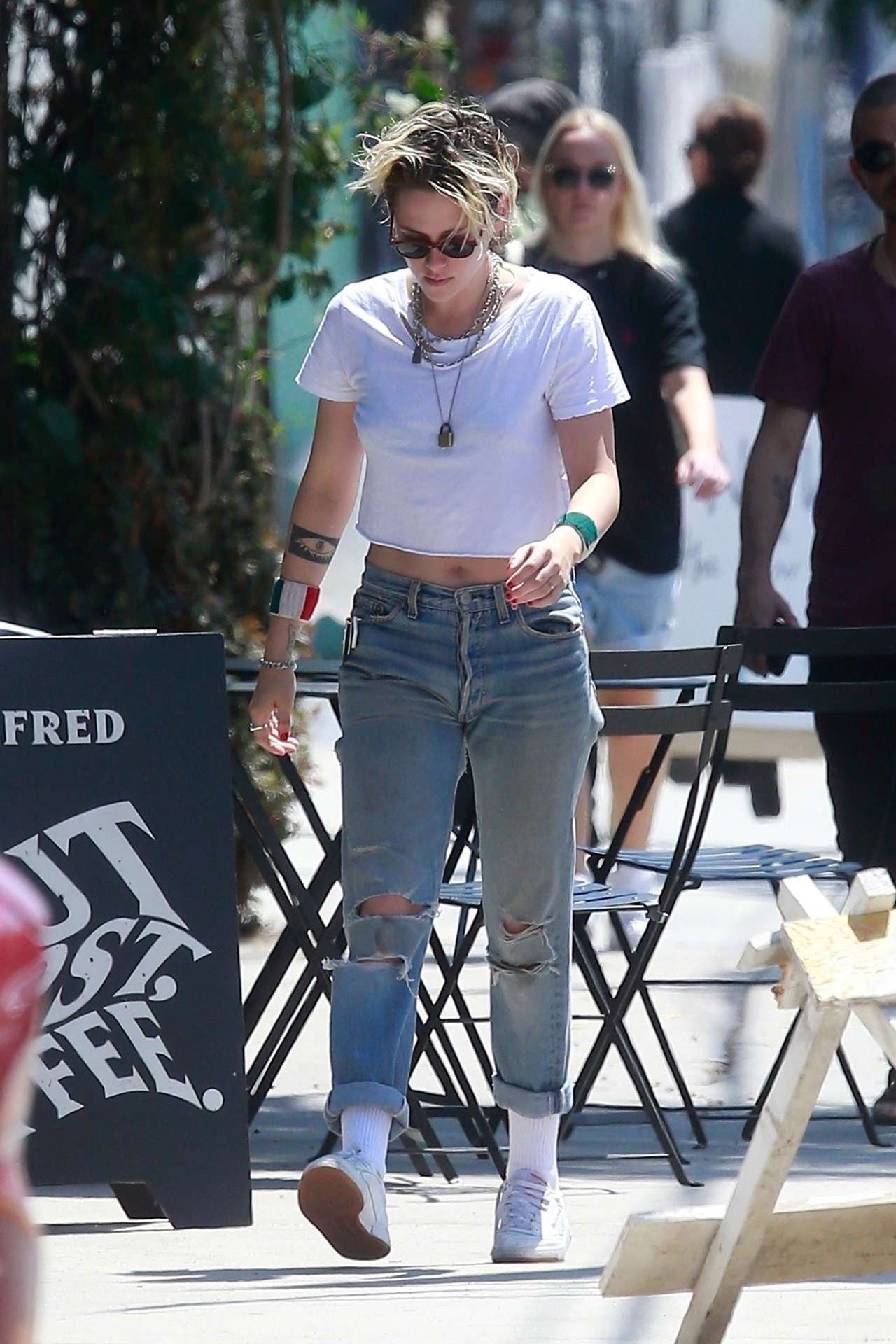 Kristen Stewart in Jeans, Out in Los Angeles