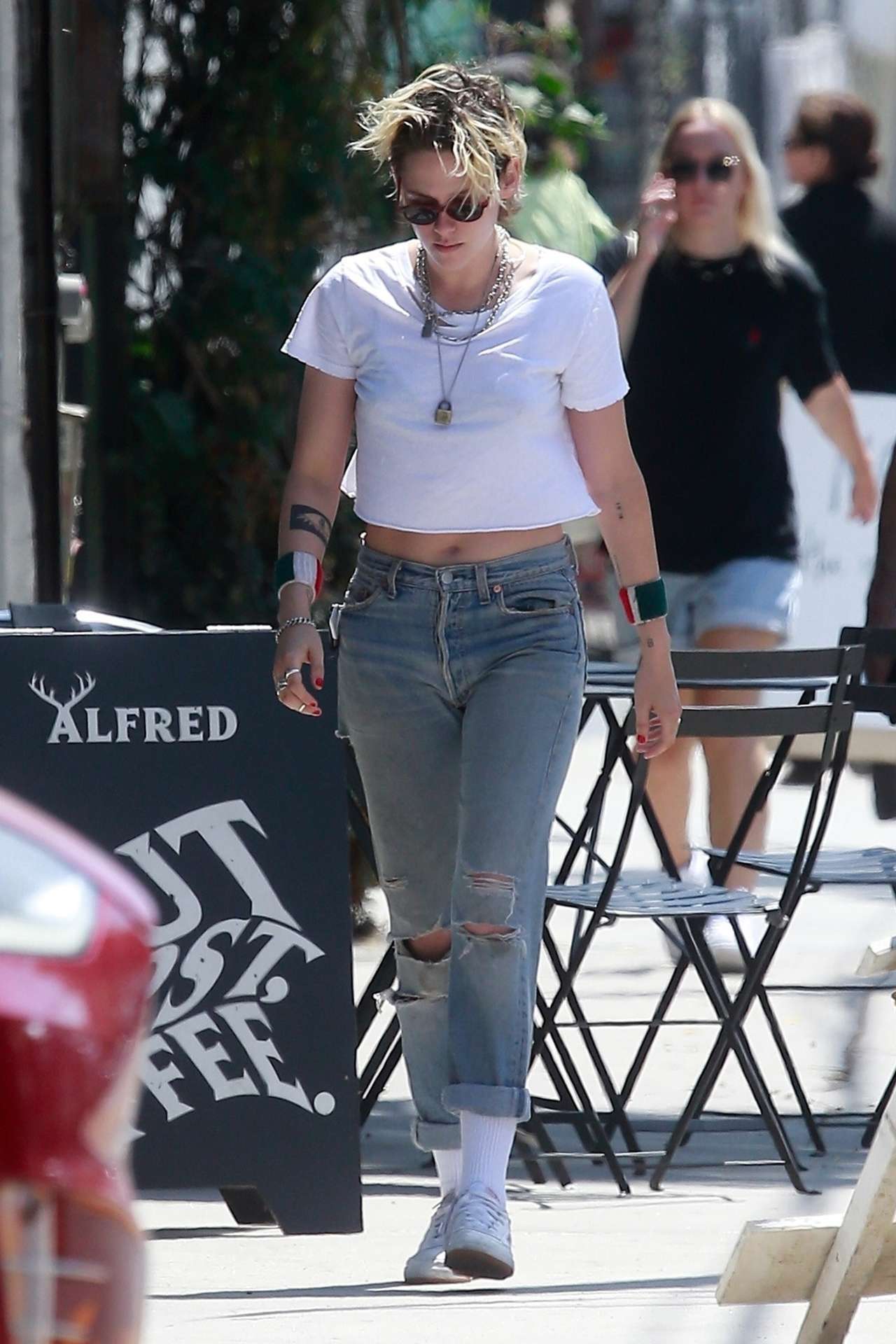Kristen Stewart in Jeans, Out in Los Angeles