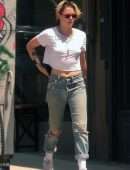 Kristen Stewart in Jeans, Out in Los Angeles