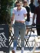 Kristen Stewart in Jeans, Out in Los Angeles
