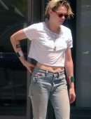 Kristen Stewart in Jeans, Out in Los Angeles
