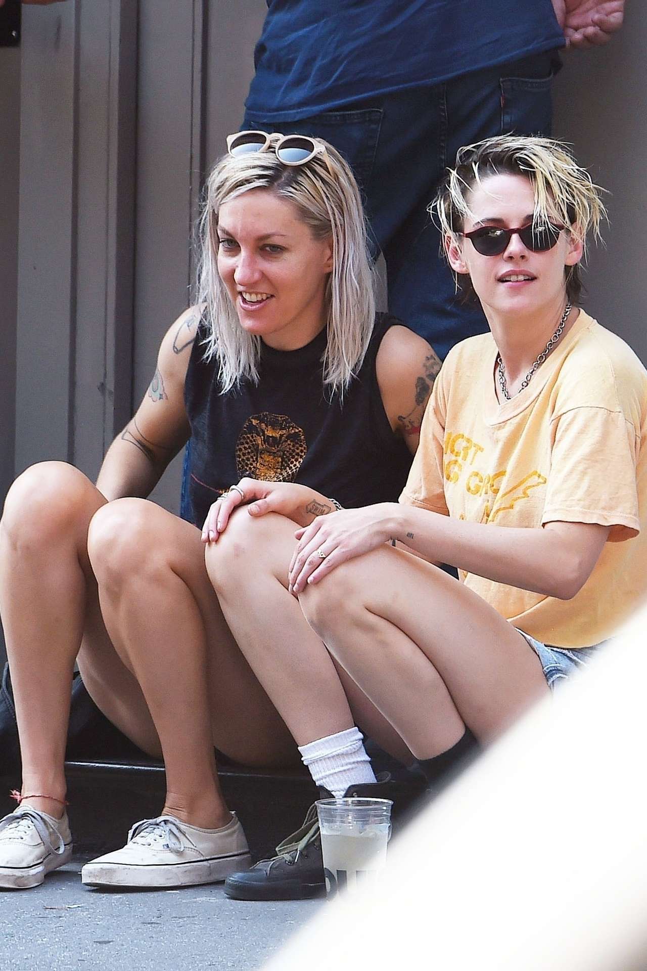 Kristen Stewart Kiss writer Dylan Meyer in NYC