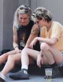 Kristen Stewart Kiss writer Dylan Meyer in NYC