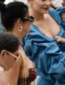 Kylie Jenner Booty in Tight Short Dress, Out in Portofino