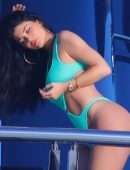 Kylie Jenner Booty in Swimsuit on a Yacht in St Tropez
