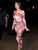 Kylie Jenner Booty in Tight Dress in Las Vegas