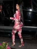 Kylie Jenner Booty in Tight Dress in Las Vegas