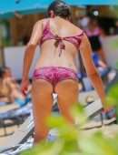 Lea Michele Booty in Tiny Bikini in Hawaii