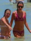 Lea Michele Booty in Tiny Bikini in Hawaii