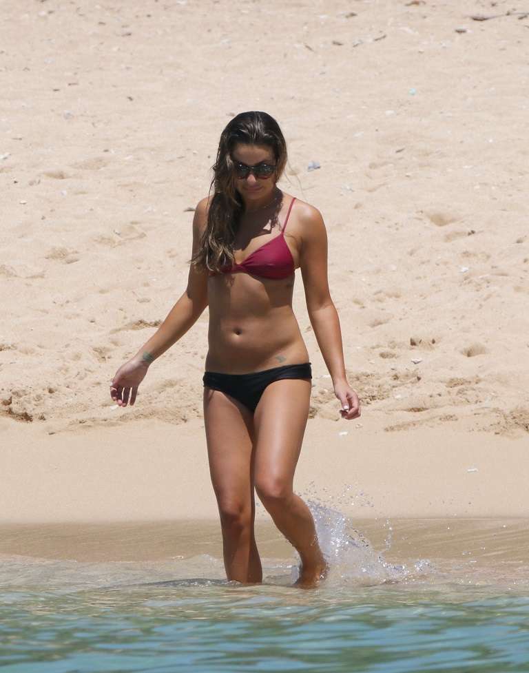 Lea Michele in Bikini in Hawaii