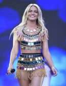 Louisa Johnson Booty Onstage at Manchester Pride