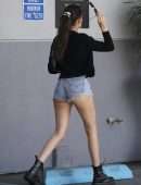 Madison Beer Booty in Shorts, Out in West Hollywood