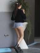 Madison Beer Booty in Shorts, Out in West Hollywood